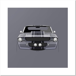 Mustang Shelby GT500 Posters and Art